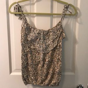 Cute h&m floral tank top
